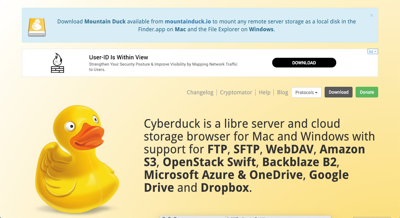 cyberduck install php